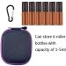 Portable Essential Oils Carrying Bag - Hard Shell Mini Organizer for 1ml to 5ml Bottles - Perfect for Travel - Buy Online on GoSupps.com