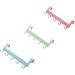 STOBAZA 3pcs Wall Mounted Clothing Rack Bathroom Towel Rails Back Door Hooks Clothes Hook Multifunction Size 1x3pcs Bluex3pcs - Buy Online on GoSupps.com