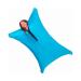 WGUST Sensory Sock | Stretchy Body Sock | Full Body Wrap | Relieves Stress and Hypo-Sensitivity | Boys | Girls | Autism | Anxiety (Color : Sky Blue Size : M/Medium-69 * 119cm) M/Medium-69*119cm Sky Blue