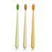 BUTIFULSIC 3pcs Lightweight Toothbrushes Comfortable Toothbrush Eco-friendly Toothbrush Small Head