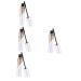 MAGICLULU 4pcs Mascara Eyeliner Charming Eyelash Curlers Lash Enhancers Lash Lengthening Dense Makeup Water