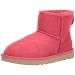 UGG Women's Classic Mini II Winter Boot 9 Hibiscus Pink