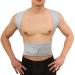 Brace Support Back Shoulder Straightener Belt Corset Upper Back Pain Relief Posture Corrector Strap Cervical Spine Belt (Color : Light Grey Size : XL) vision Black S - Buy Online on GoSupps.com