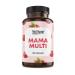 Mama Multi (120 capsules for 4 months) 3 -in -1: desire to have children tablets pregnancy vitamins and breastfeeding vitamins - 16 Prenatal vitamins and superfoods - vegan (1x 120 capsules)) 120 pieces (1 Pack)