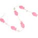 Alipis 1 Pc Fish Hanging Ornament Wedding D cor Woodsy Decor Wood Decor Pink Hanging String Shell Pink 102X4.2CM - Buy Online on GoSupps.com