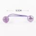 3 Pairs Colorful Ball Hair Ties Double Ball Hair Bands Bling Bubble Ponytail Holder Glitter Elastic Hair Ropes Hair Accessories for Teens Girls Kids - Buy Online on GoSupps.com