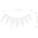 Beavorty 6 Pairs makeup false eyelashes fake eyelash faux eyelashes drama lashes masquerade makeup accessories natural false lash fluffy eyelashes 3d fiber white cross upper eyelashes - Buy Online on GoSupps.com