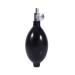 Replacement Black Manual Inflation Blood Pressure Latex Bulb with Air Release Valve