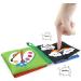 Crinkle Book Baby Toy - High Contrast Black and White Fabric Book for Newborns - Soft Touch and Feel Sensory Toy for Early Education - Perfect Learning Toy for 3, 6, 12 Months - Buy Online on GoSupps.com