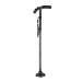 GagalU Button Adjustable Crutches Ergonomic Handles Lightweight Hand-Held Walking Aids for The Elderly Portable Medical Crutches with Adjustable D