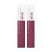 2 x Maybelline New York Superstay Matte Ink Liquid Lipstick - 165 Successful 165 Successful 2 count (Pack of 1)