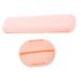 MAGICLULU 1set Powder Puff Storage Box Silica Gel Beauty Egg Miss Fashion Pink Pink 20X4.8CM