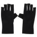 FOMIYES 1 Pair nail gloves gel manicure gloves fingerless driving gloves LED dry lamp gloves sun protector gloves half finger gloves nail art gel sun protection nail polish polyester Miss
