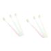 Beavorty 6 pieces tooth cleaning width and thin toothbrush soft portable toothbrush creative toothbrushes soft toothbrush soft brush toothbrush pencil for adults 1 piece (1 Pack) as shown