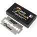 Ponik's Classic Razor with Storage Bag & 5 Derby Premium Blades | Black Beard Knife for International Shipping - Buy Online on GoSupps.com