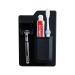 Faculx toothbrush and razor holder-silicone toilet article organizer shower and bathroom accessories-with silicone handle technology removable and reusable
