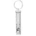 Stainless Steel Ultra-Thin Foldable Hand Toe Nail Clippers Cutter with Keychain Cutter Trimmer Silver Tool Key Ring Durable and Deft - Buy Online on GoSupps.com
