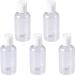 FOMIYES 15 x 75ml Clear Plastic Travel Bottles - Empty Refillable Lotion & Shampoo Containers - Pressure Lock for Liquid Products - Random Color - Buy Online on GoSupps.com