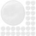 Beavorty Cotton Balls 100pcs Makeup Remover Rounds Non-Woven Fabric Makeup Pads Nail Polish Remover Facial Cleansing Pads for Women Girls Skin Care Products White Cotton Rounds