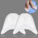 NOLITOY Silicone Gel Toe Caps - High Heel Shoe Toe Protectors for Women - Soft Ballet Pointe Dance Pads with Holes - 1 Pair White - Buy Online on GoSupps.com