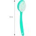 DecorRack Long Handle Bath Brush for Exfoliating Back, Body, and Feet - Shower Scrubber - Green (1 Pack) - Buy Online on GoSupps.com