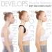 Posture Corrector Back Brace Adjustable Posture Brace for Upper Back Shoulder Pain Relief Posture Trainer Spine Posture Support Feito na China Full moon lofty ambition - Buy Online on GoSupps.com