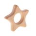 DIY Wooden Star Teething Pendant - Natural Color | Safe Eco-Friendly Baby Teether | UK Shipping Available - Buy Online on GoSupps.com