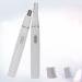 FRCOLOR Eyebrow Trimmer & Nose Hair Cutter - 2 Pcs Electric Facial Hair Removal Razor Portable White - Buy Online on GoSupps.com