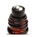 6 Pack Amber Glass Roller Bottles - Refillable 5ml Essential Oil Containers with Metal Roller Ball - Perfect for Lipstick & Attar - Buy Online on GoSupps.com