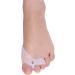 Toe Spreader - 2 Pairs Gel Spreader for Bunions Hallux Valgus & Hammer Toe | Non-Slip Breathable Big Toe Protection - Buy Online on GoSupps.com