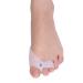 Toe Separator - 2 Pairs Gel Spreader for Bunion Hallux Valgus & Hammer Toe Relief | Breathable Big Toe Bunion Guard - Buy Online on GoSupps.com