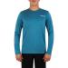Hurley Men's Men's H2o-dri Hybrid UPF Long Sleeve Shirt Small Rift Blue