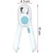YATOSEEN Pet Nail Clippers with Light - Professional Nail Trimmer for Dogs, Cats, Rabbits, Birds - Nail File and Safety Guard Included - Blue - Buy Online on GoSupps.com