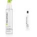 Paul Mitchell Super Skinny Serum-Anti-Frizz fluid smoothes and protects unruly hair hair care in hairdressing quality 150 ml (1-pack) bundle with fixing styling paste