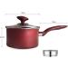 Nonstick Milk PanMilk Pan Cooking pots Non-Stick Milk Pan Multi-Function Steamer Set for Home Kitchen with Scale Label On The Inner Wall 16cm in Diameter - Buy Online on GoSupps.com