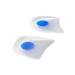 FRCOLOR Fascia Silicone Insole Size Insole Massage Insoles Cushioning Heel Insoles Pads Heel Cushions Inserts Height Increase Insoles Damping Heel Cups Heel Pad Comfortable As Shown Size 2