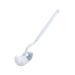 Toilet Bowl Brush and Holder Corner Cleaning Brushes Double Side Curved Plastic Brush Toilet Bathroom Long Handle Cleaning Supplies