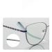 Shop Blue Light Blocking Cat-Eye Reading Glasses - Relief for Eye Fatigue | 3.50 C1 Metal Eyeglasses - Buy Online on GoSupps.com