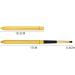 Professional Metal Handle Lip Gloss Makeup Brush Portable Retractable Adjustable With Cosmetic Brush Lipstick Tools Protect - Buy Online on GoSupps.com