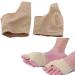 Adult Elastic Gel Toe Straighteners - Pad Protector Sleeves for Toe Spreader Braces - Thumb Valgus Corrector Feet Tool - Buy Online on GoSupps.com