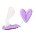 Lnimikiy razor template silicone private razor trimmer line heart bikini triangle sexy female secret intimate shaping tool shame (heart)
