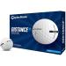 TaylorMade Distance+ White Golf Balls - Pack of 12 - Buy Online on GoSupps.com