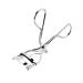 Effortless Lash Curler: Instant Eye-Opening Effect Easy-to-Use Eyelash Curling Tool-Design for Home & Travel(Silver)