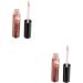 FRCOLOR Eyeliner Pencil 2Pcs Eyeliner Pencils Glitter Makeup Liner Liquid Eyeshadow Liner Shimmering Flicker Flash Liquid Mediumx2pcs Brownx2pcs - Buy Online on GoSupps.com