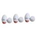 FRCOLOR 3pcs Oil Absorbing Beauty Stick Volcanic Roller Face Roller Oil Roller Oil Absorbing Roller Face Oil Remover Make up Scroll Wheel Ball Volcanic Rock Plastic White 5.70X3.00X3.00CMx3pcs Whitex3pcs