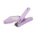 Ipetboom 1pc Nail Clippers Portable Nail Cutters Cat Claw Trimmer Small Dog Nail Puppy Nail Cuticle Clippers Toenails Clippers Toenail Clipper Magnifier Purple Child Led Stainless Steel Purple 15*4.5*1.6cm