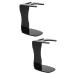 Beaupretty 2st Wing hanger clothes rack shaving rack shaving badge organizer shaving brush holder manual razor acrylic adjust man holder