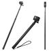 TELESIN Ultra Long Selfie Stick - 2.7M 106 Inch Waterproof Carbon Fiber Lightweight Extension 360 Pole for GoPro Max Hero 11 10 9 8 7 6 5 Insta360 X2 X3 DJI Action 2 3 AKASO Accessories
