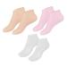 Mikinona Feet Moisturizing Socks 3 Pairs Moisturizing Socks Silicone Socks Foot Care Foot Care Spa Socks Aloe Socks Cracked Heel Repair Lotion Socks Foot Socks Sebs Heel Socks Damping Miss