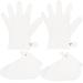 FRCOLOR 2pi ces Lot De Masques Pour Mains Et Exfoliants Et Hydratants Pour Spa Enlever Cuticules Blanchissants